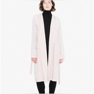 Vintage American Apparel Dylan Trench Coat Ivory